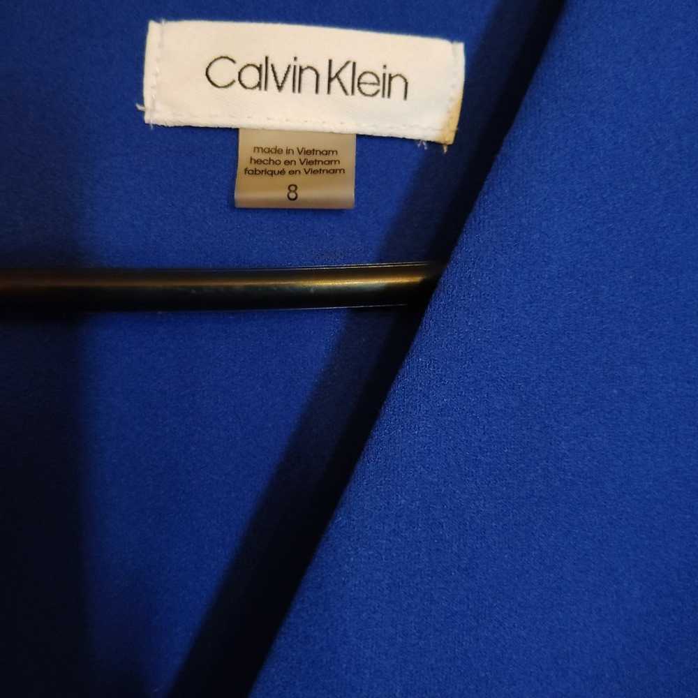 Calvin Klein Royal Blue Dress Size 8 - image 4