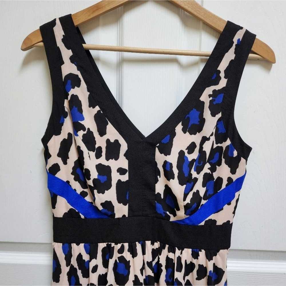 Gianni Bini GB Dress 9 Junior Black Pink Blue Leo… - image 3