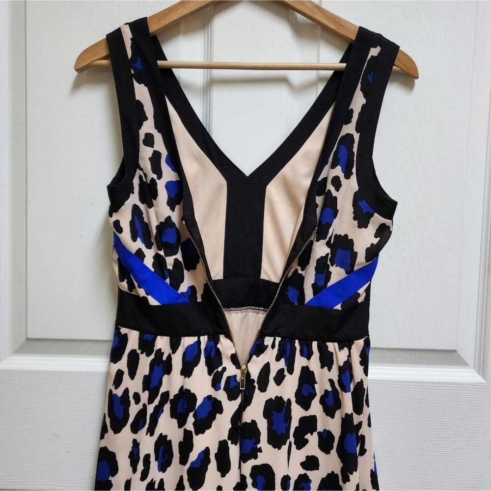 Gianni Bini GB Dress 9 Junior Black Pink Blue Leo… - image 4