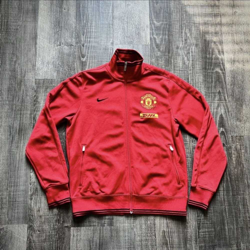 Manchester United × Nike × Vintage NIKE • DHL "Ma… - image 1