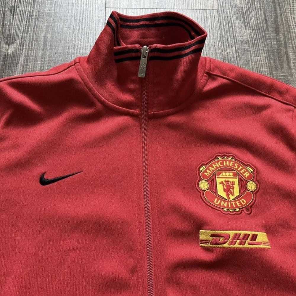 Manchester United × Nike × Vintage NIKE • DHL "Ma… - image 3