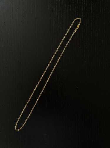 Chrome Hearts Chrome Hearts Gold Roll Chain Neckla