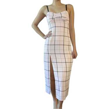 Urban Outfitters Cher Pink Plaid Slip Dress Size M