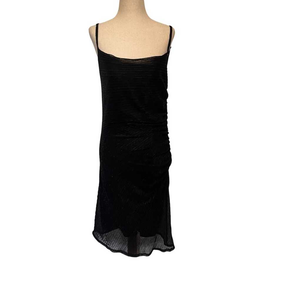 Vintage ONYX NITE Y2k Slip Dress Sz 10 Metallic S… - image 1