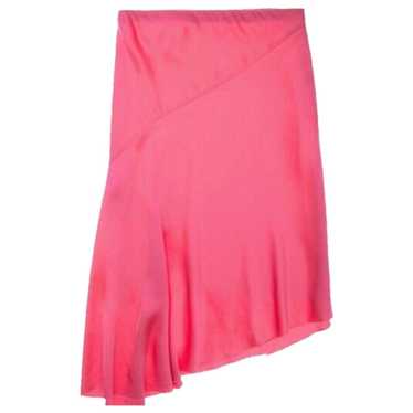 Helmut Lang Silk mid-length skirt