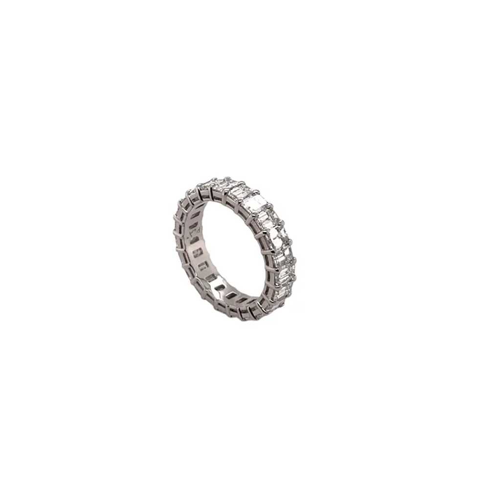 Platinum Diamond Eternity Band - image 3