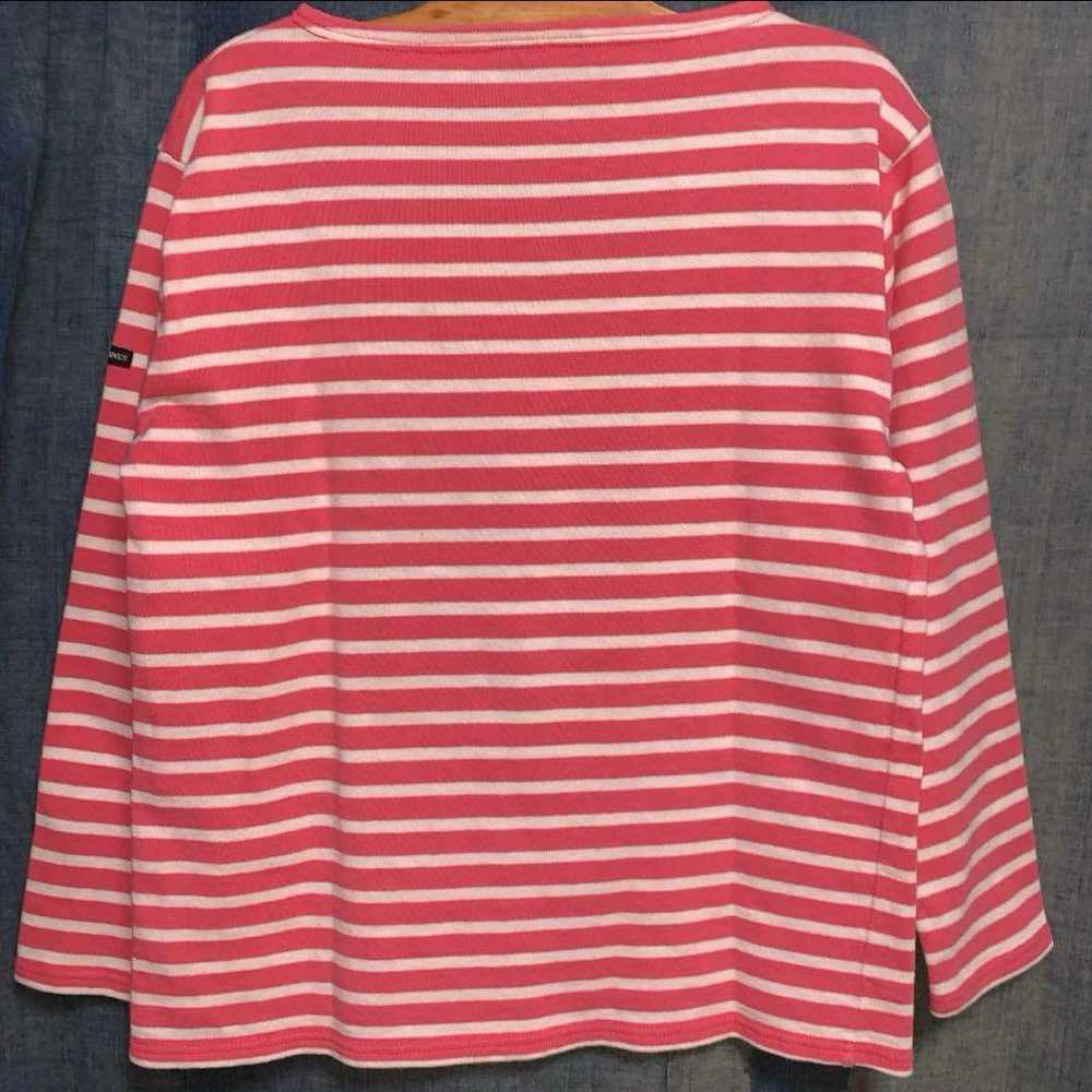 【SAINT JAMES】Pink Stripe T-Shirt - image 2