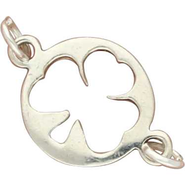 Sterling Silver Dainty Lucky Clover Pendant