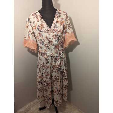 Maison Tara floral dress Sz XL