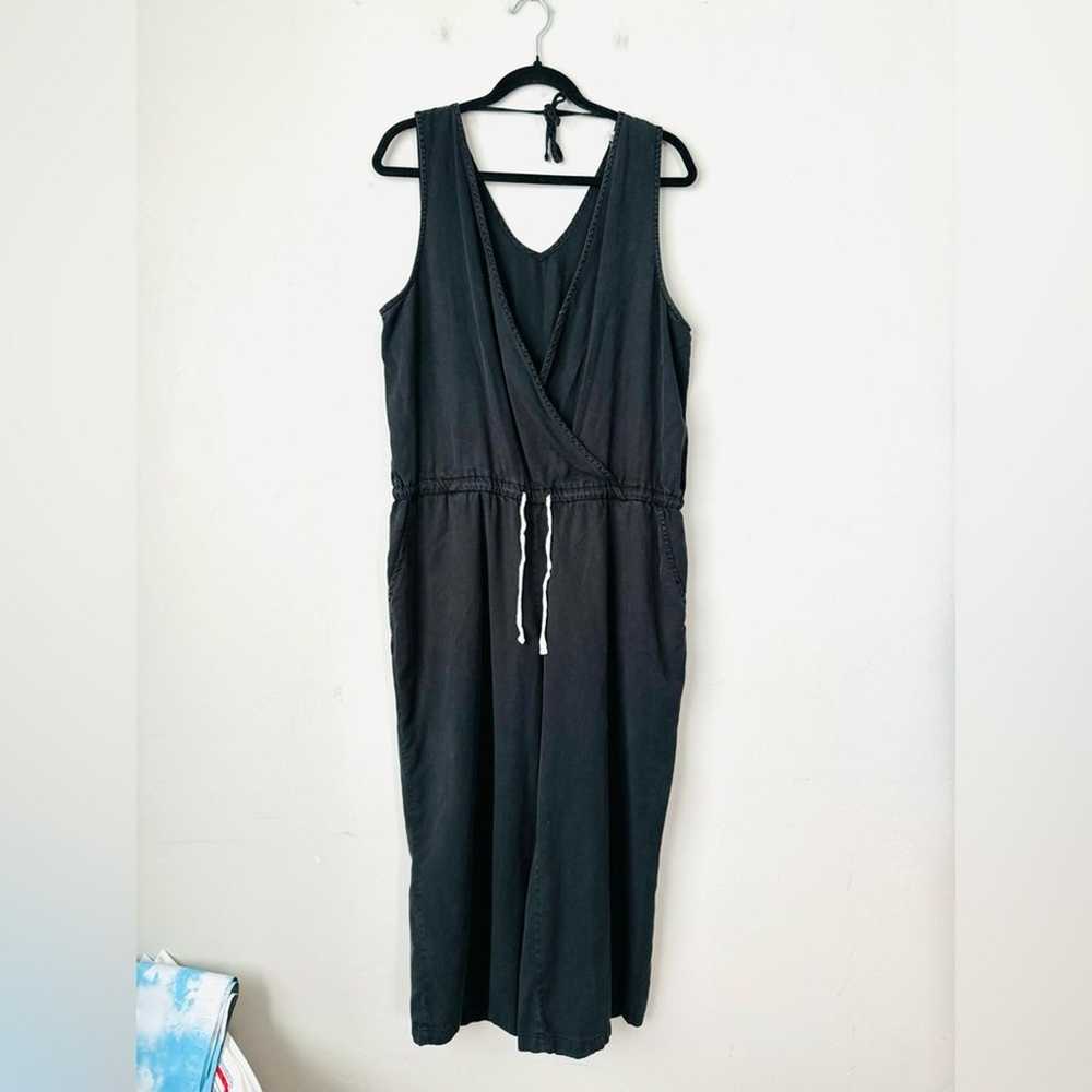 Tentree Blakely lightweight Tencel black romper J… - image 1