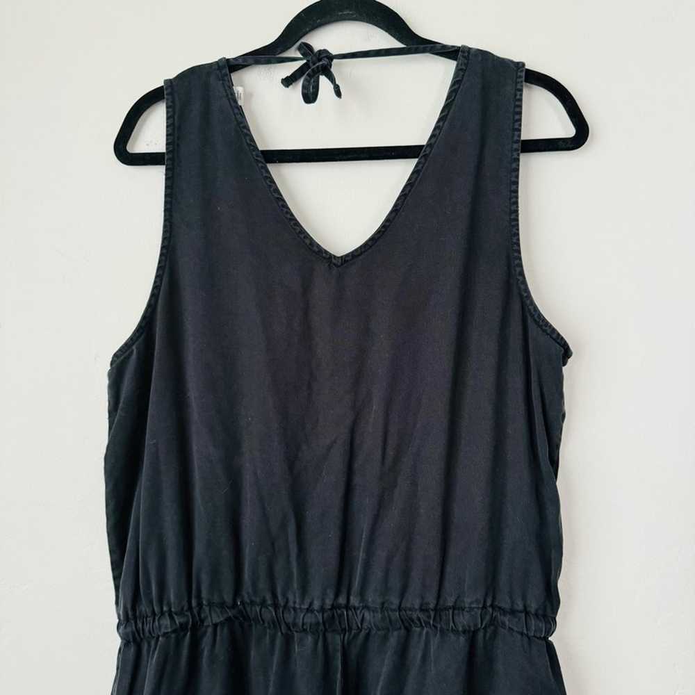 Tentree Blakely lightweight Tencel black romper J… - image 3