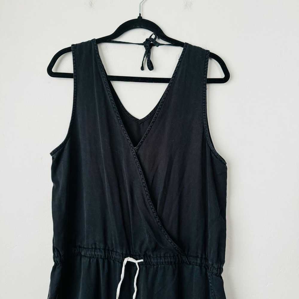 Tentree Blakely lightweight Tencel black romper J… - image 4