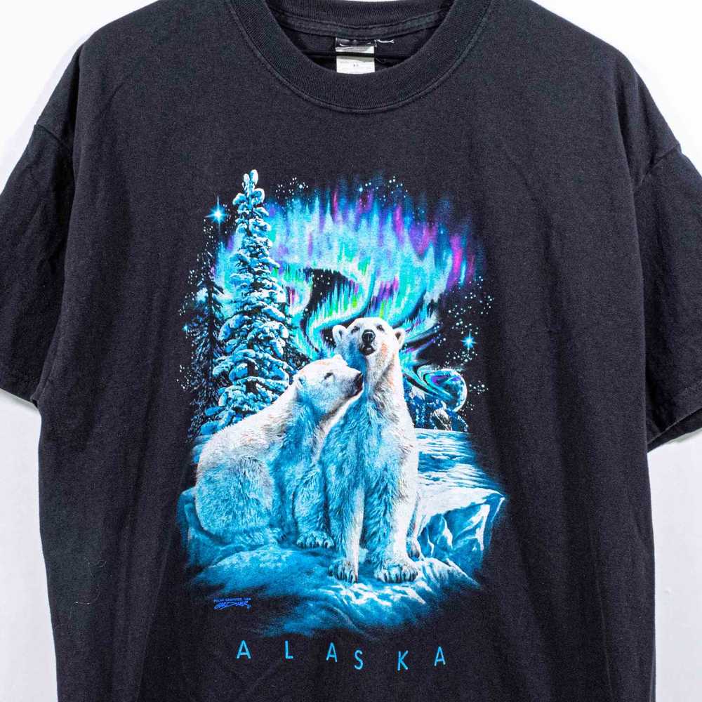 Animal Tee × Art × Vintage Alaska Polar Bears Nor… - image 3