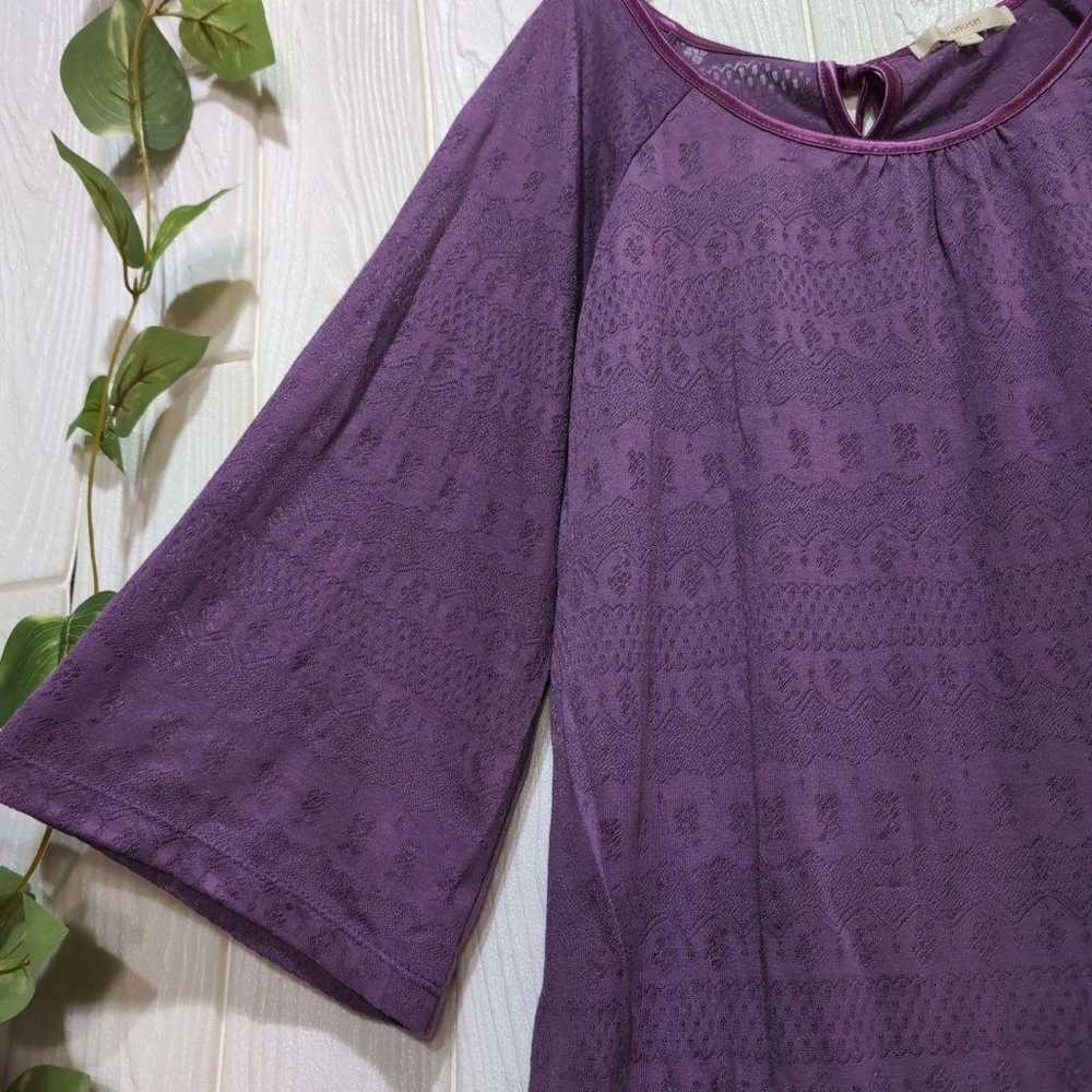 Excellent Condition ✨ Hash Ash Tunic Purple Size … - image 4