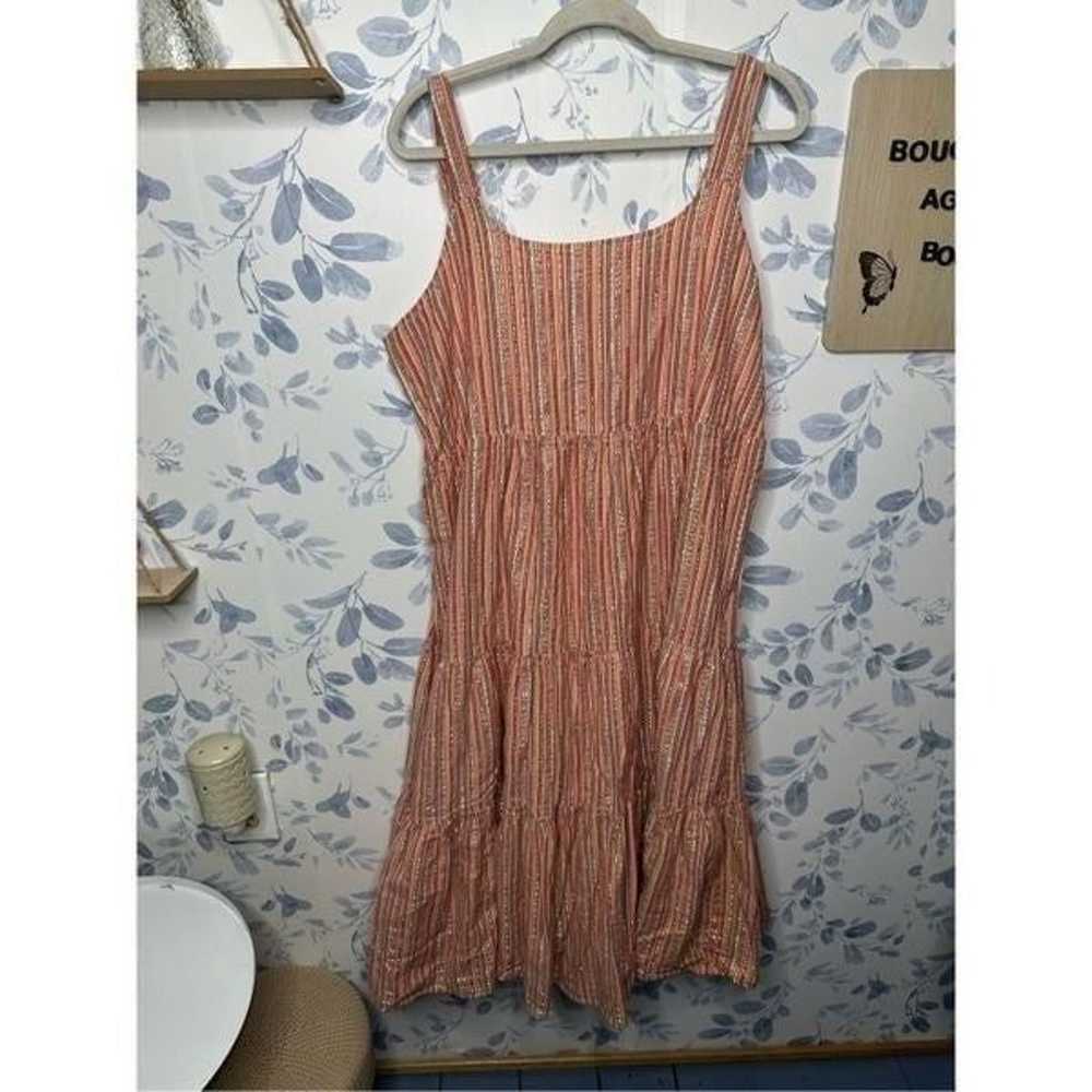 Linda Anderson Stripped Maxi Dress Size XXL - image 1