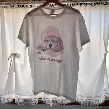 Vintage T-shirt with a dog design. - image 1