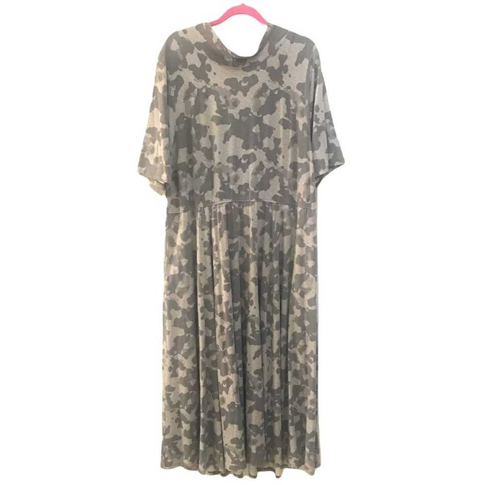 Wayward Fancies eShakti Custom Grey Camo Maxi Dre… - image 1