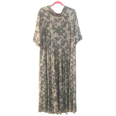 Wayward Fancies eShakti Custom Grey Camo Maxi Dre… - image 1