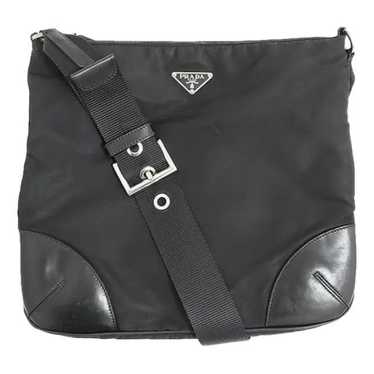 Prada Re-Nylon leather crossbody bag - image 1