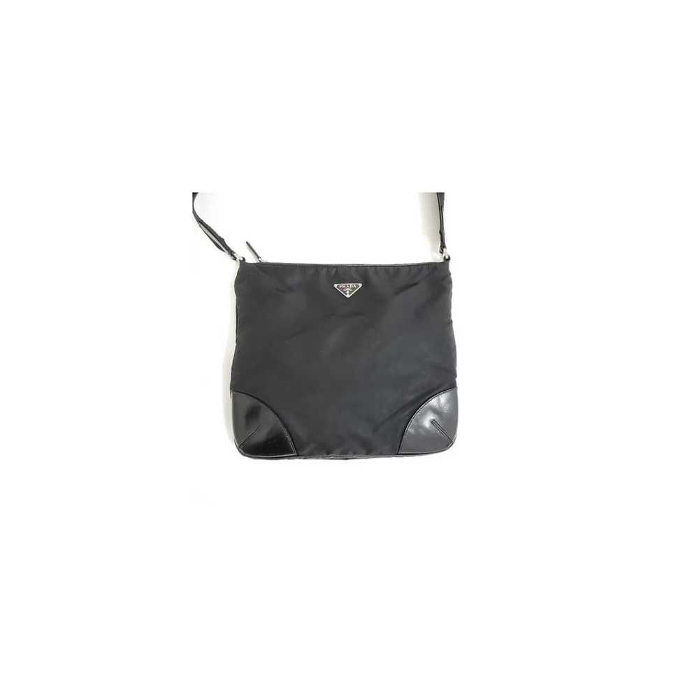 Prada Re-Nylon leather crossbody bag - image 4