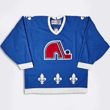 Ccm × Hockey Jersey × Vintage Quebec Nordiques Vi… - image 1