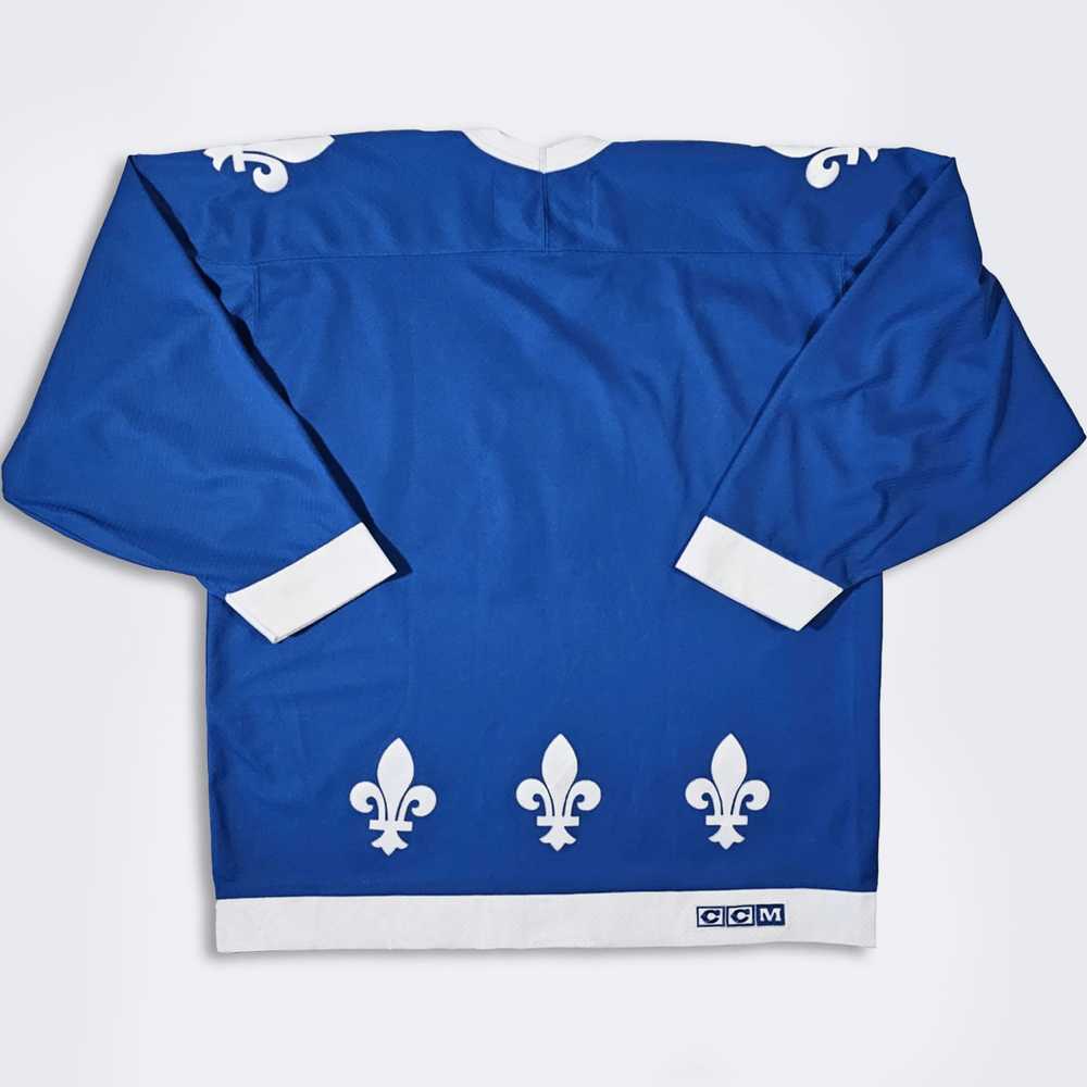 Ccm × Hockey Jersey × Vintage Quebec Nordiques Vi… - image 2