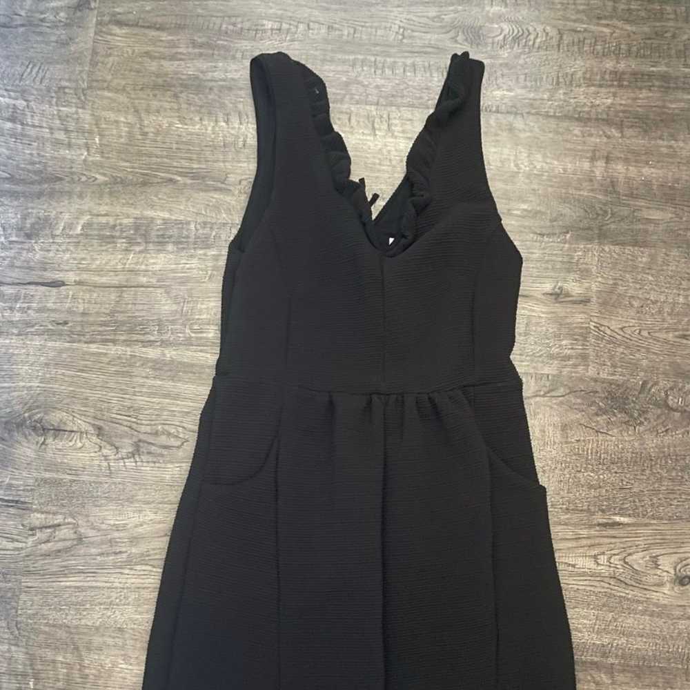 Anthropologie Maeve black dress size M - image 2