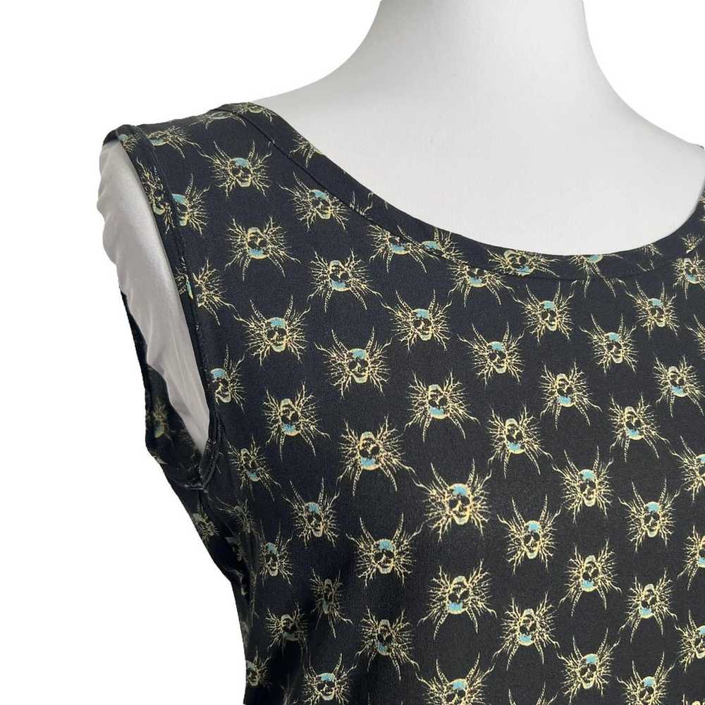 House Of Harlow Skull Dress Size S - image 6