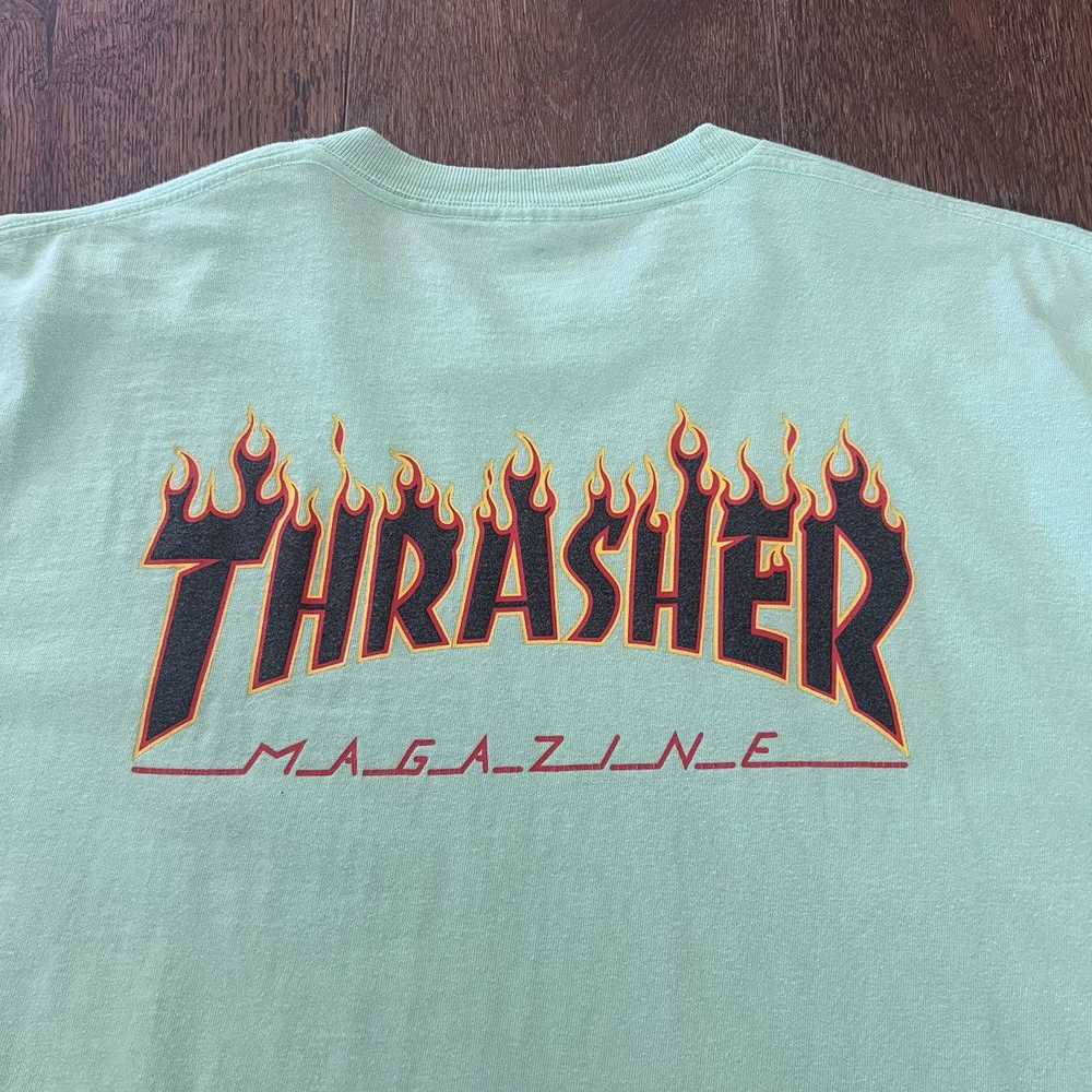 Supreme Supreme Thrasher Flames Tee SS15 - image 7