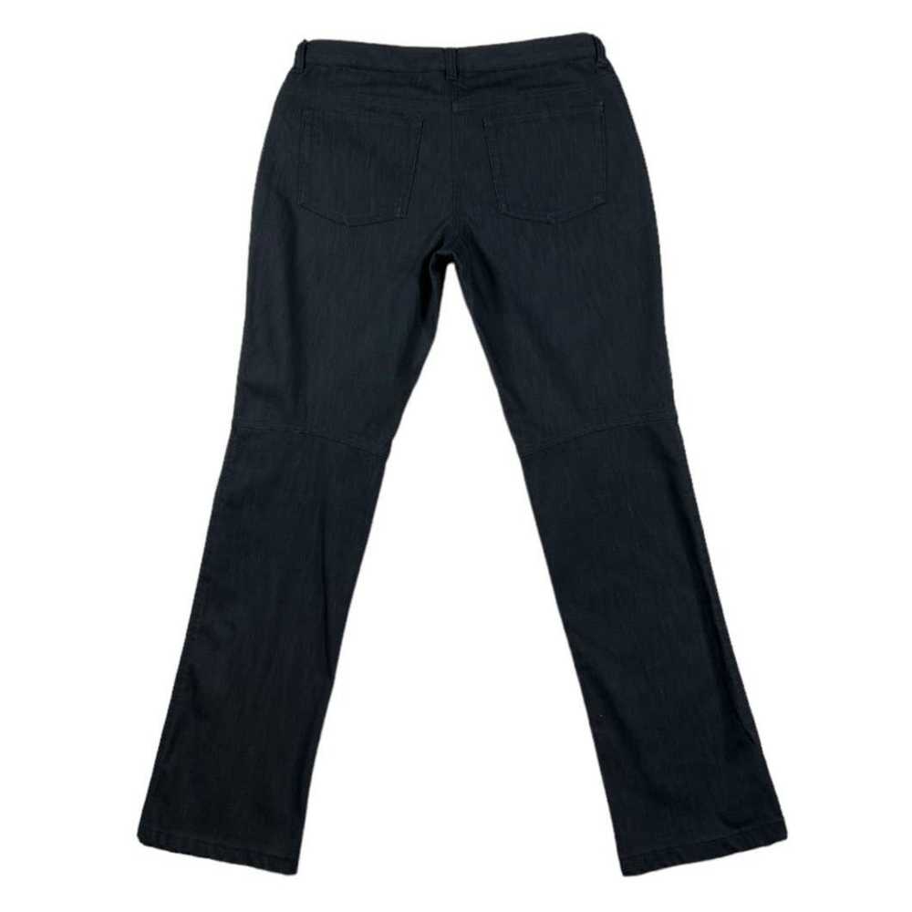 Theory Theory Straight Leg Charcoal Black Pants |… - image 2