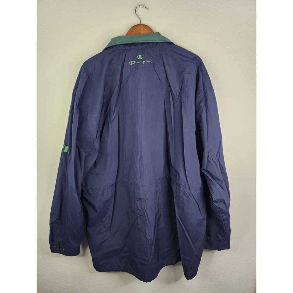 Champion 90s Champion Windbreaker Jacket Hooded N… - image 5