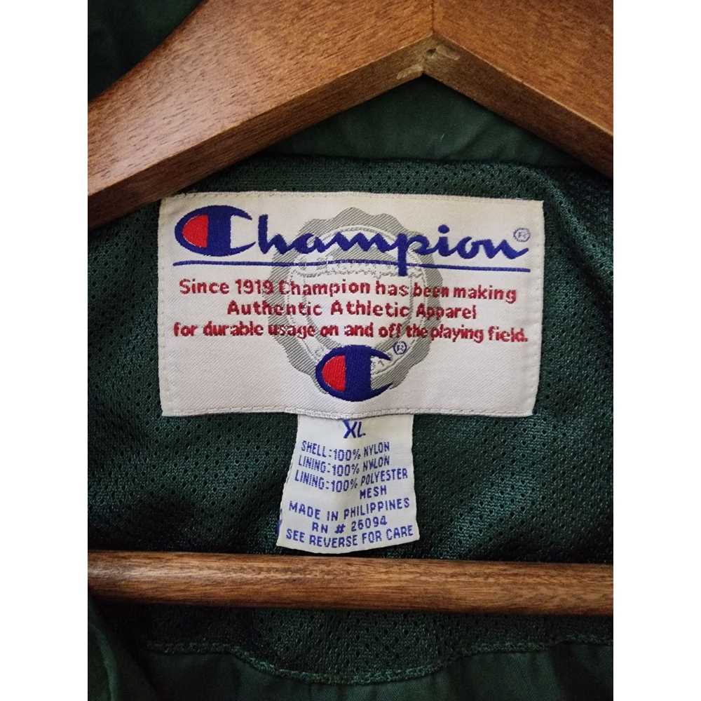 Champion 90s Champion Windbreaker Jacket Hooded N… - image 6