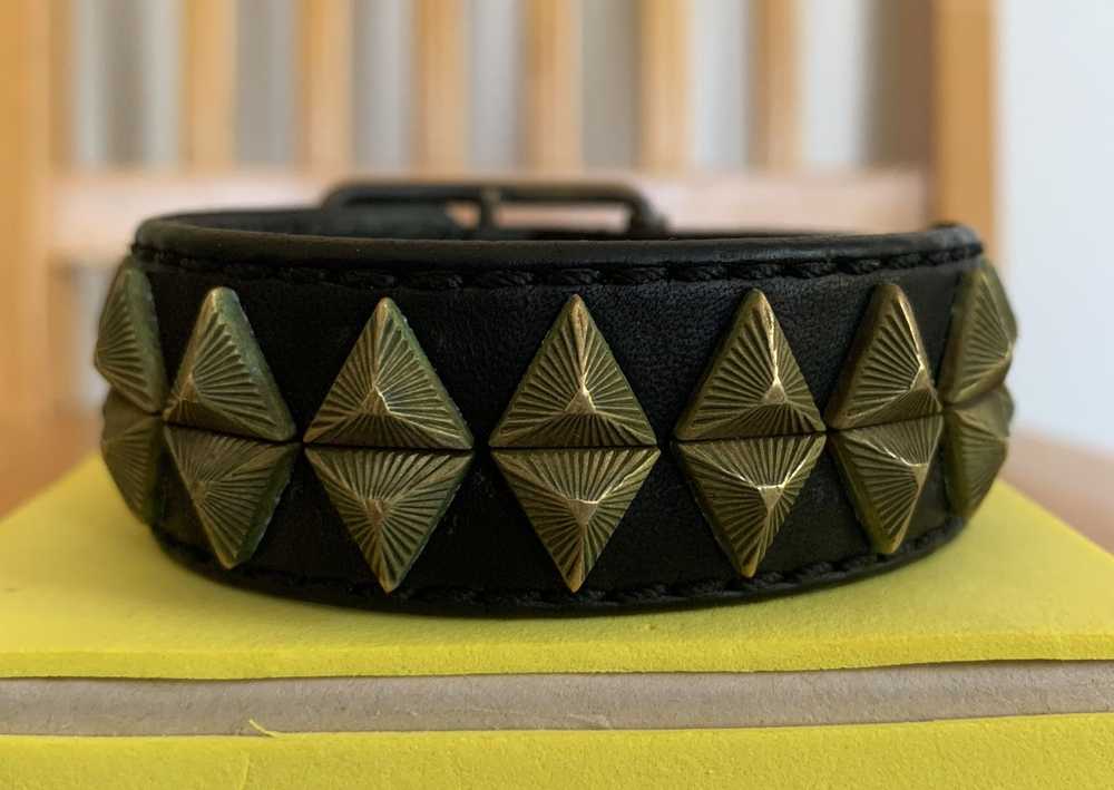 Blackmeans Blackmeans Studded Leather Bracelet - image 1