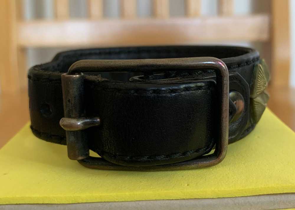 Blackmeans Blackmeans Studded Leather Bracelet - image 4