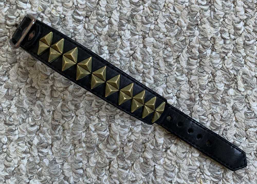 Blackmeans Blackmeans Studded Leather Bracelet - image 5