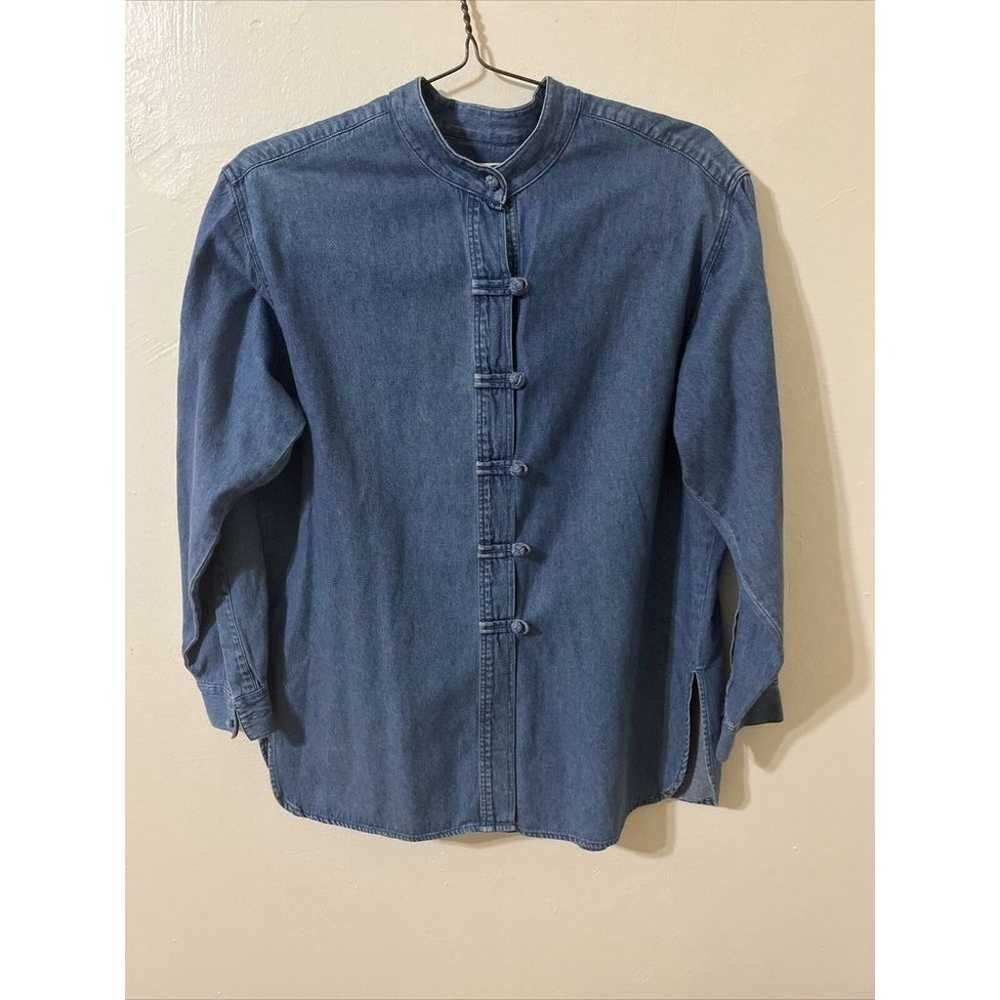 J Jill LTD. Women's Vintage Size Medium Blue Deni… - image 1