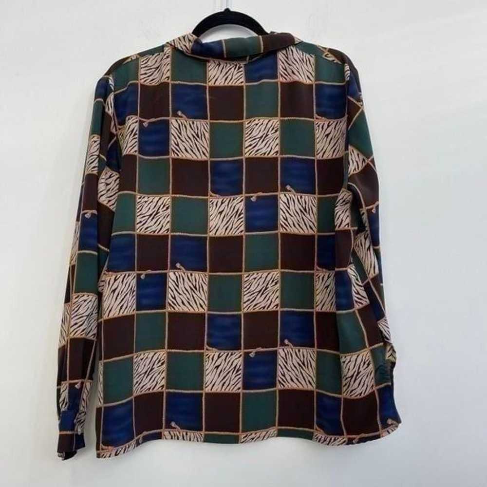 Vintage Heritage Road Checkered Abstract Funky Bu… - image 3