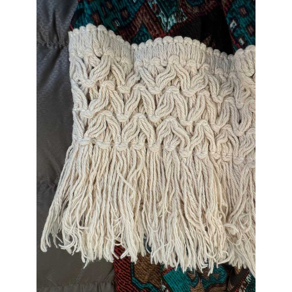 Stretchy Boho Bell Sleeve Fringe Western Southwes… - image 7