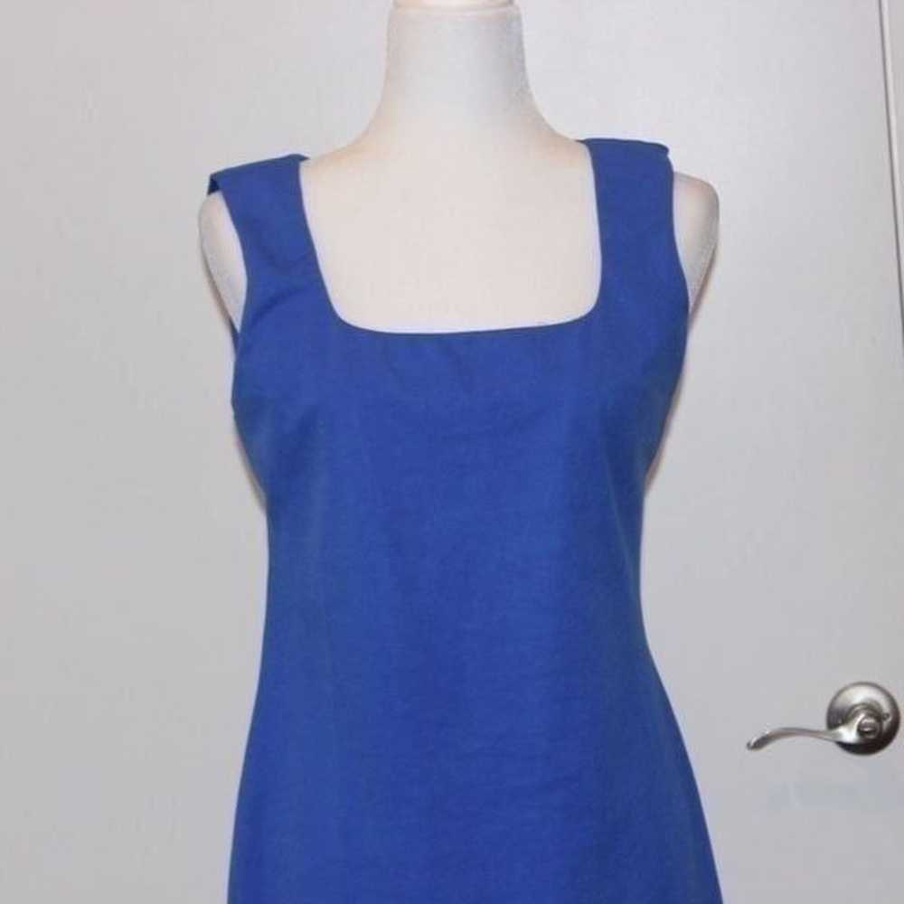 Love...Ady Blue Square-Neck Midi Dress Women Size… - image 3