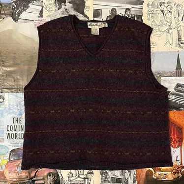 Adorable vintage sweater vest red - image 1