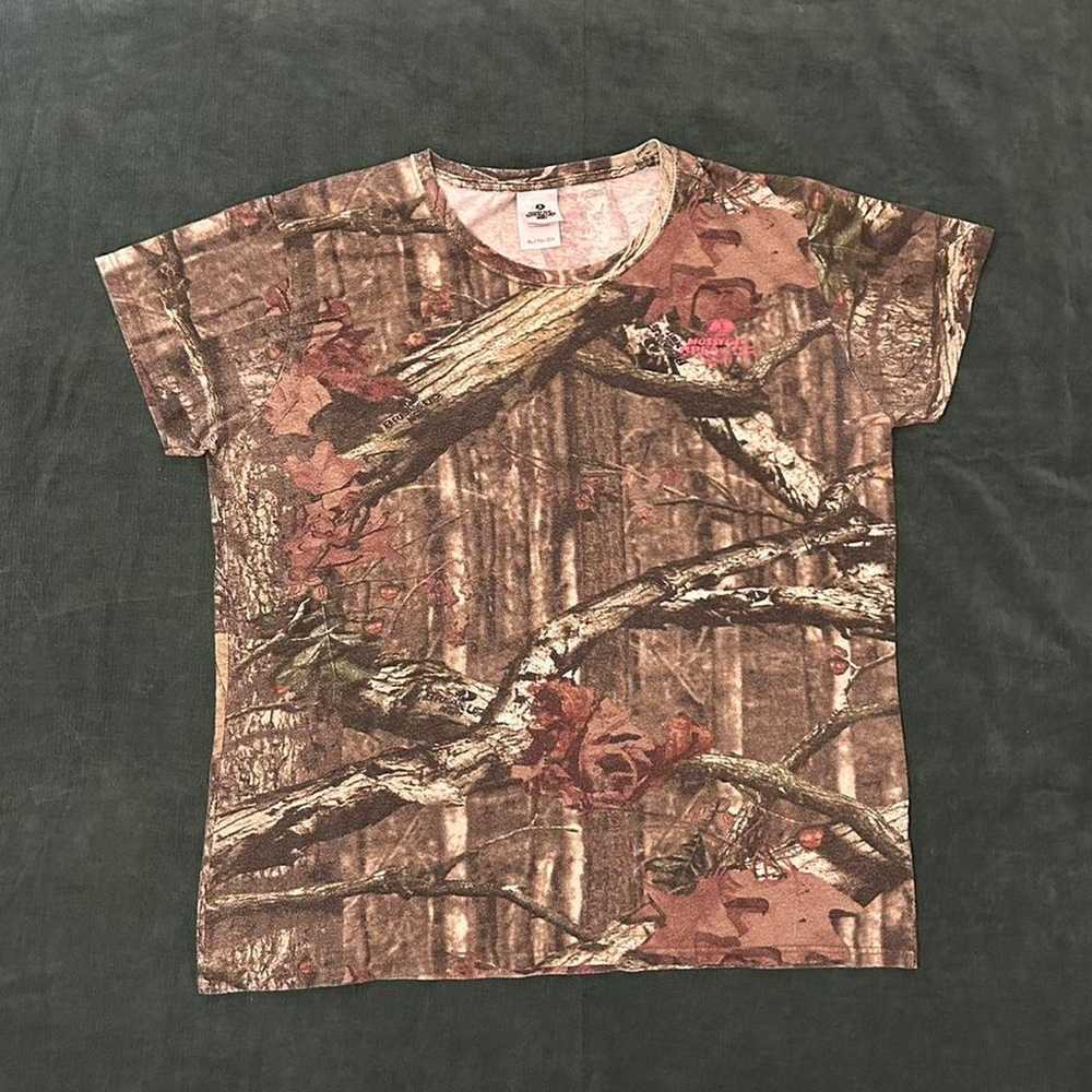 Vintage mossy oak camo tee - image 1