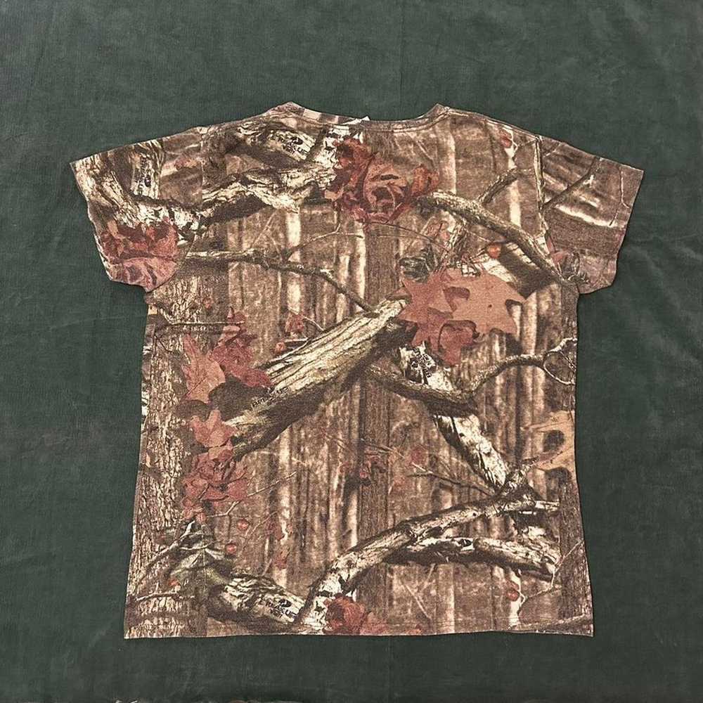 Vintage mossy oak camo tee - image 4