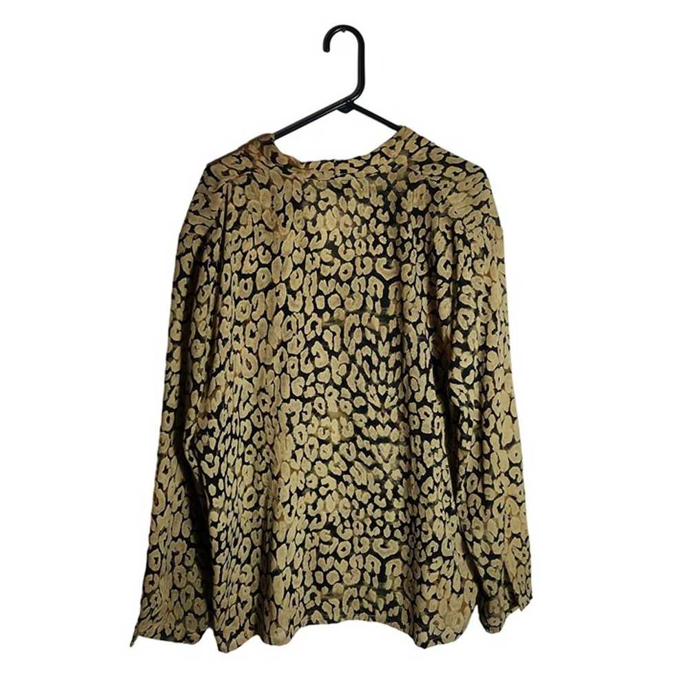 Vintage La Chine Plus by Galinda Wang Blouse Beig… - image 2