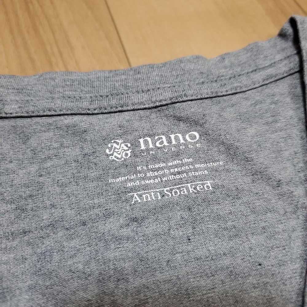 nano・universe Anti Soaked 30/-V Neck T-Shirt - image 2