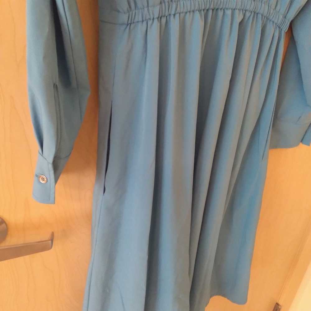 NWOT Calvin Klein Sky Blue Formal Dress (4) - image 4