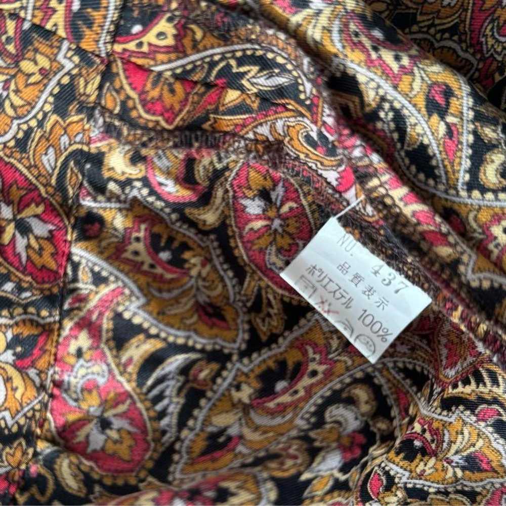 Patterned Shirt ❁ Made in Japan, Paisley Pattern … - image 10