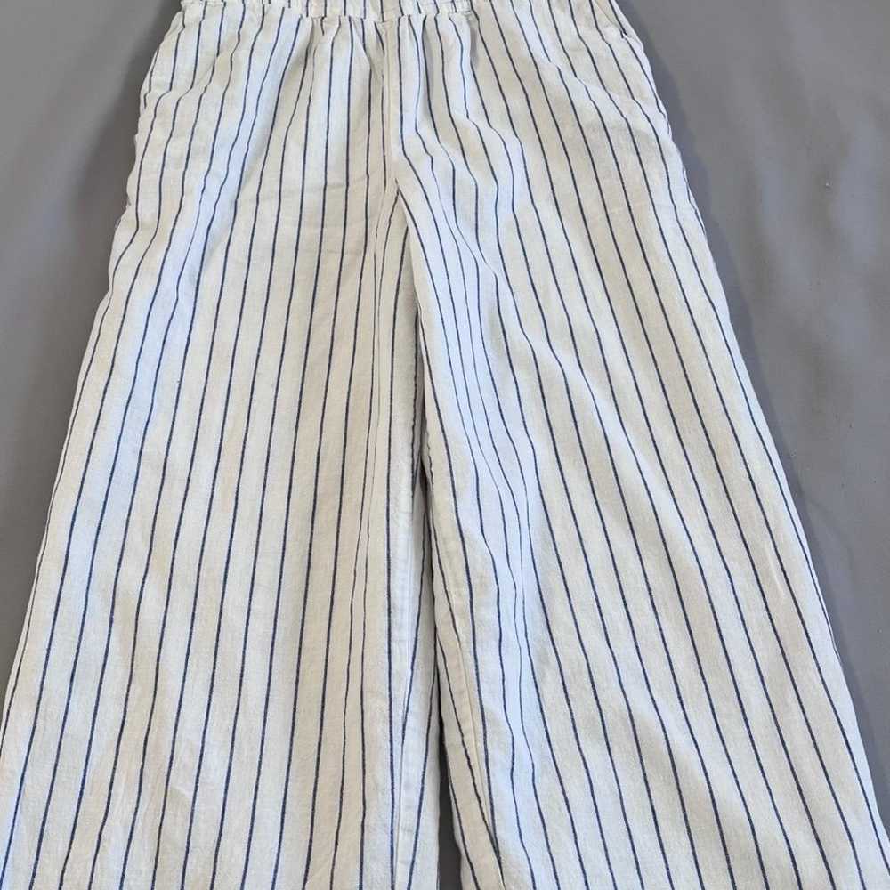 Old Navy Womens Sz Small White Striped Sleeveless… - image 3