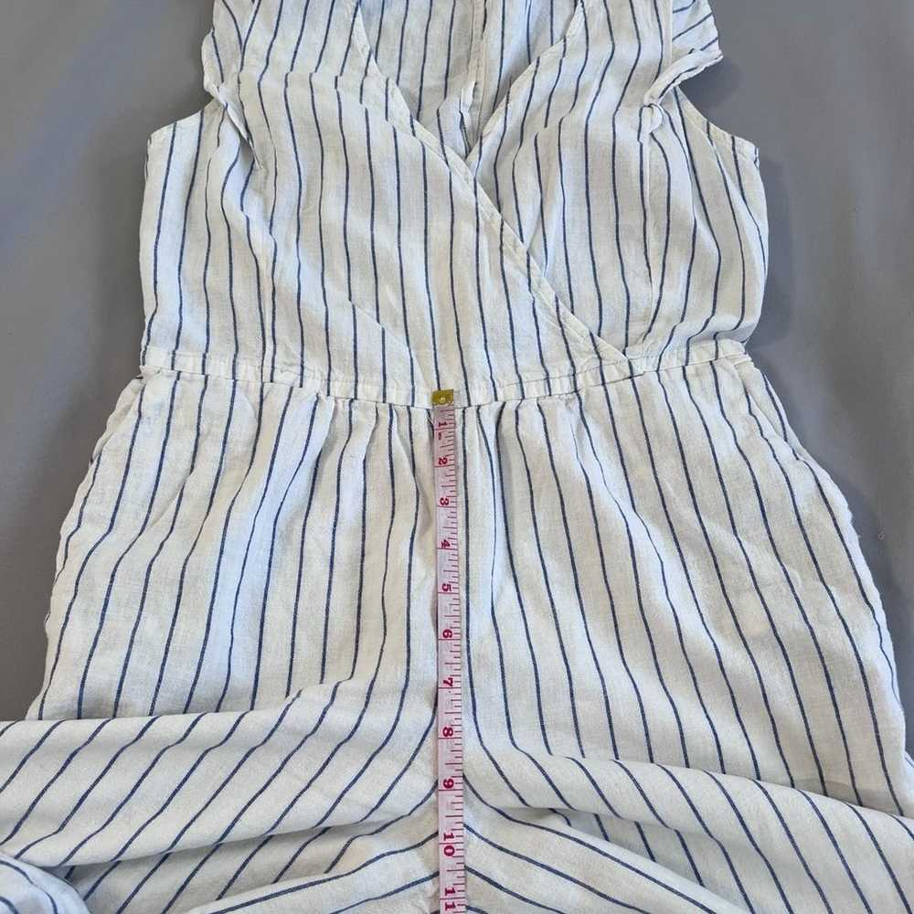 Old Navy Womens Sz Small White Striped Sleeveless… - image 5