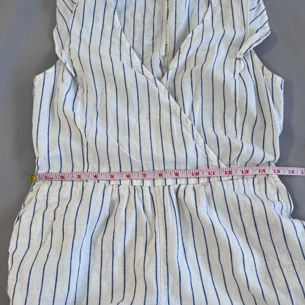 Old Navy Womens Sz Small White Striped Sleeveless… - image 6