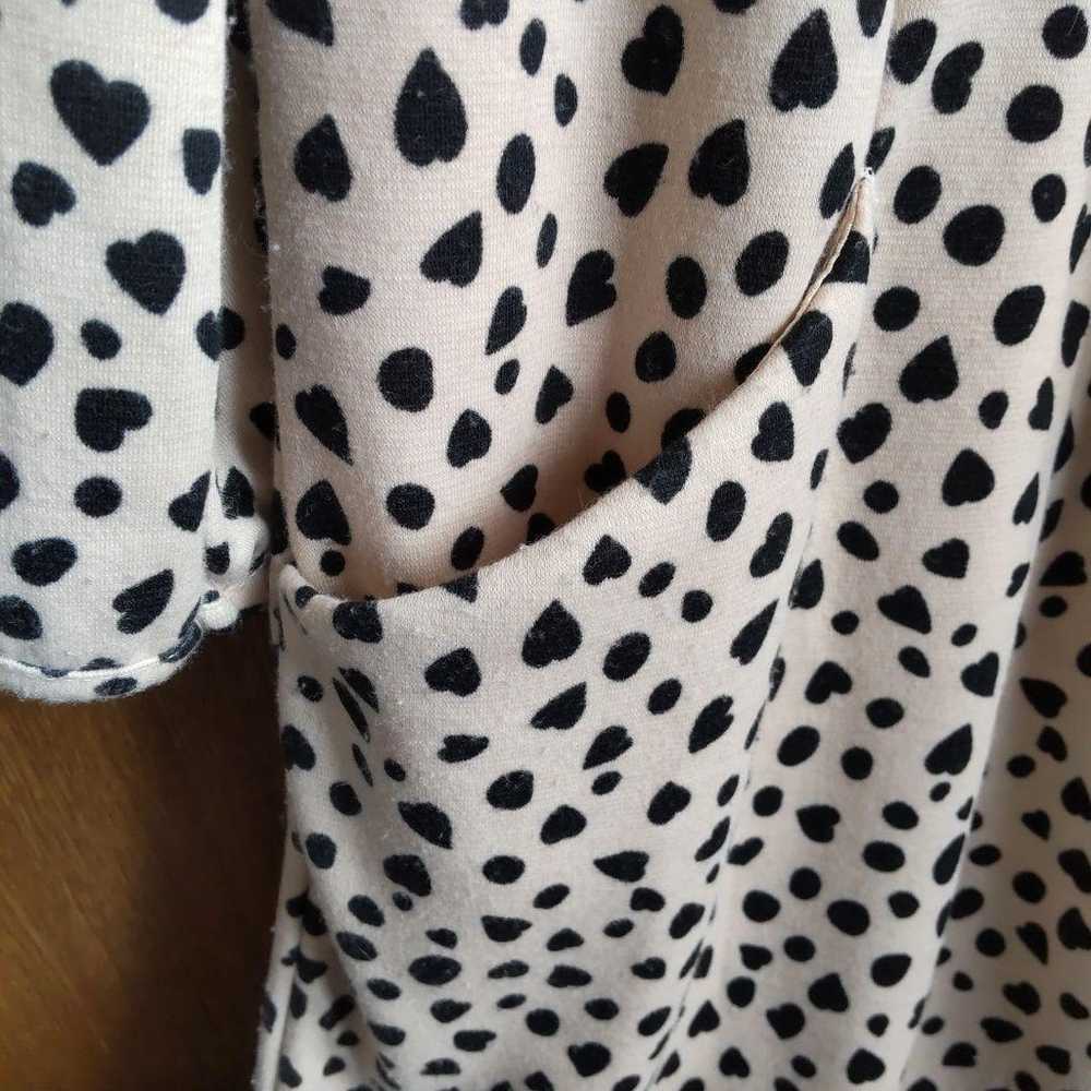 NATURAL BEAUTY BASIC Polka Dot Dress Size S - image 4